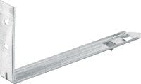 Soportes de barrera para cavidades CFS-VB/NVB Soportes de barrera de cavidad precurvados para revestimiento de fachadas ventiladas y aplicaciones de fachadas no ventiladas, con sistema de encaje a presión para unas instalaciones más rápidas