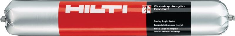 Sellador acrílico de protección contra el fuego CFS-S ACR Masilla universal que ofrece una protección contra el fuego flexible para juntas de construcción y atravesamientos