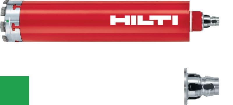 Broca corona abrasiva SPX-L (BI) Broca corona de alto rendimiento para hormigones muy abrasivos y herramientas de baja potencia (<2,5 kW), extremo de inserción Hilti BI
