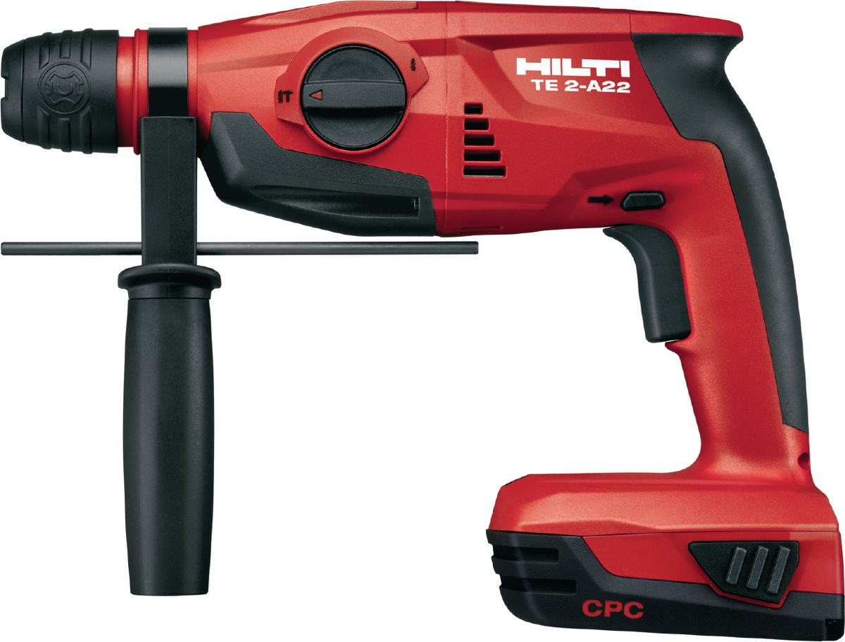 Martillo perforador a batería TE 2-A22 - Martillos perforadores a batería  SDS-Plus - Hilti Española