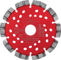 Disco de diamante para mampostería SPX-SL Hoja de diamante de alto rendimiento con tecnología Equidist que ofrece un óptimo rendimiento en tareas de ranurado en mampostería