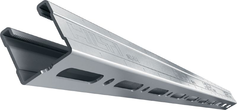 Canal de perfil MQ-41-L Carril de carga MQ galvanizado de 41 mm de alto para aplicaciones de carga media