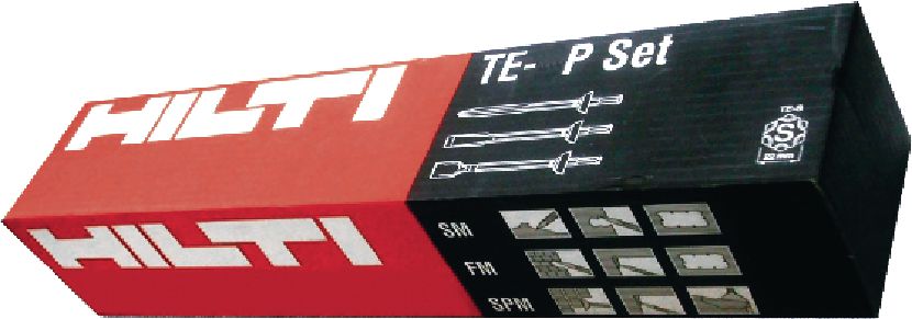 Juegos de cinceles TE-TX Juegos mixtos de puntas de cincel SDS Top (TE-T) para martillos neumáticos eléctricos