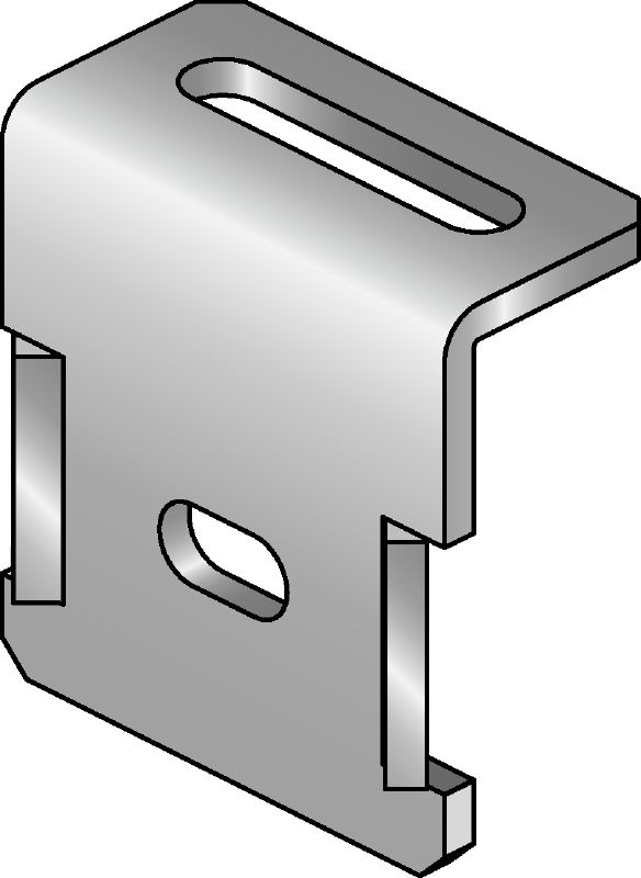 Conector MIC-UB Conector galvanizado en caliente (HDG) para la fijación de barcones a vigas MI