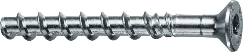 Anclaje de atornillado directo HUS4-C Anclaje de tornillo de cabeza avellanada de alto rendimiento para fijaciones en hormigón y mampostería (acero al carbono)
