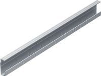 Carril de accesorio para descuelgue MFT-HP 22.5 Carril de suspensión para la fijación oculta de paneles de fachada mediante dispositivos suspensión