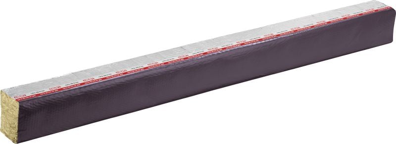 Barrera de cavidad CFS-VB E120 Espacio de aire de 25 mm Barrera contra incendios con cavidad preformada para revestimiento Rainscreen con 120 minutos de resistencia al fuego y entrehierros de hasta 25 mm