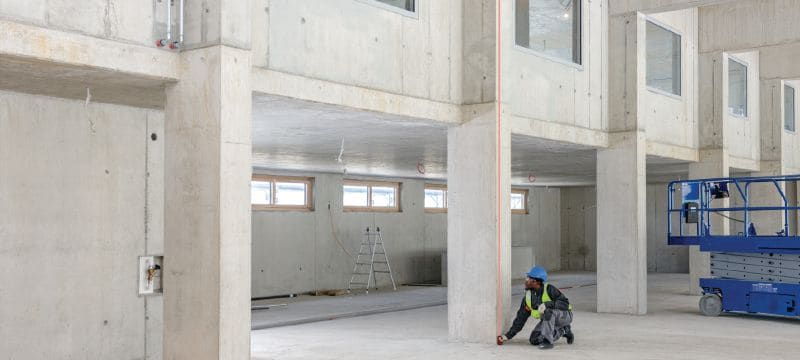 Medidor láser PD-S Medidor láser fácil de utilizar que permite medir distancias y áreas de hasta 60 m Aplicaciones 1