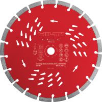 Disco de diamante universal SPX Hoja de diamante de alto rendimiento con tecnología Equidist para tareas de corte de alto rendimiento en distintos materiales base