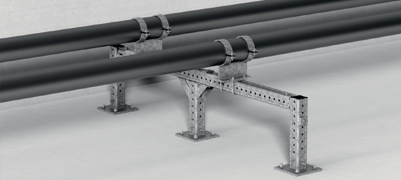 Conector MIC-BA/H Conectores galvanizados en caliente (HDG) de alto rendimiento que ofrecen la mayor versatilidad en el sistema modular MI Aplicaciones 1