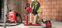 Taladro de diamante DD 150-U Versátil máquina de taladro con diamante para tareas manuales o con columna de taladro de orificios de 8-162 mm (5/16 - 6-3/8) de diámetro Aplicaciones 5