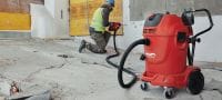 Extractor de polvo VC 60M-X de clase M Extractor de polvo muy potente para conexión con herramientas eléctricas y limpiezas del lugar de trabajo (en húmedo y en seco), depósito de 60 litros. Aplicaciones 5