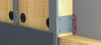 Soporte FOX VI L Soporte de pared versátil para la instalación de subestructuras de fachadas “rainscreen” Aplicaciones 7