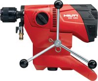 Taladro con diamante DD 120 Máquina de taladro con diamante extremadamente compacta, ligera y móvil para tareas de taladro con columna en hormigón de 16-162 mm (5/8 - 6-3/8) de diámetro