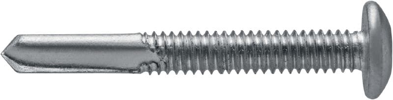 Tornillos para metal autotaladrantes S-MD 05 PS Tornillo autotaladrante de cabeza alomada (acero inoxidable A2) sin arandela para fijaciones de metal a metal de espesor alto (hasta 15 mm)