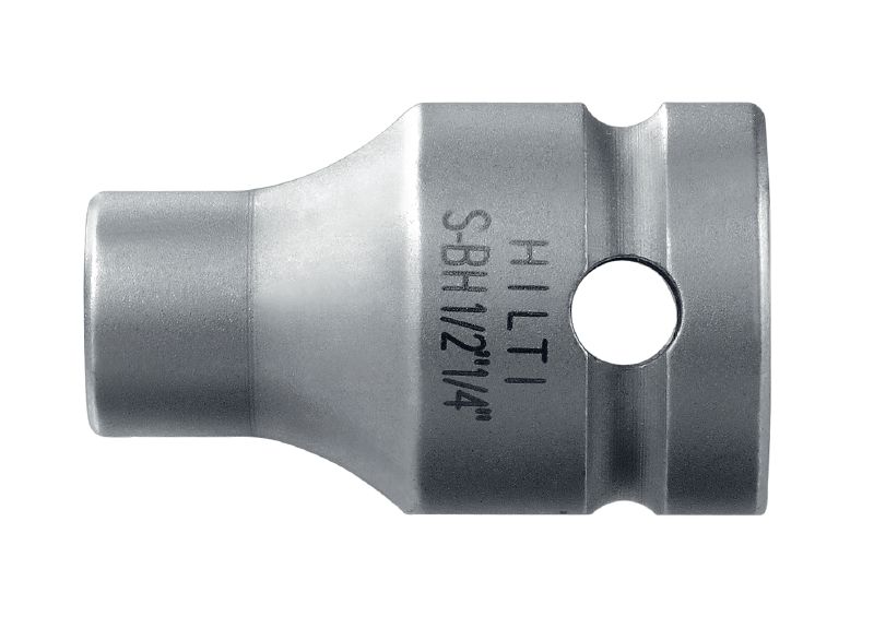 Adaptador para puntas S-BH Adaptador para puntas para brocas de atornillado, conversión de llave de impacto en atornilladora de impacto