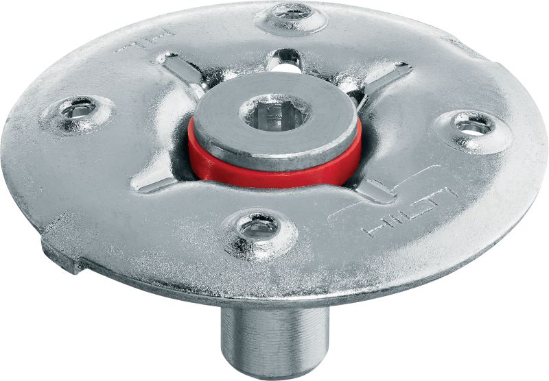 Espiga de rejilla industrial de carga elevada X-FCM-F (doble revestimiento) Fijación de rejilla industrial para el uso con pernos roscados en entornos con nivel medio de corrosión