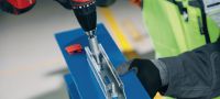 Perno ajustable S-BT MR Vástago de tornillo roscado (acero inoxidable, rosca de sistema métrico) para fijaciones varias en aluminio en entornos altamente corrosivos Aplicaciones 2