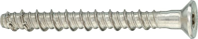Anclaje de atornillado directo HUS4-CR Anclaje de tornillo de cabeza avellanada de alto rendimiento para fijaciones en hormigón y mampostería (acero inoxidable)