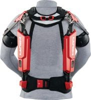 Exoesqueleto de hombro EXO-S Exoesqueleto para trabajos de construcción que ayuda a reducir la fatiga en el hombro y el cuello que genera el trabajo a una altura superior al nivel del hombro, apto para circunferencias de bíceps de hasta 40 cm (16”)