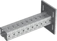MIC-S120H Soporte galvanizado en caliente (HDG) para conexiones pesadas en acero