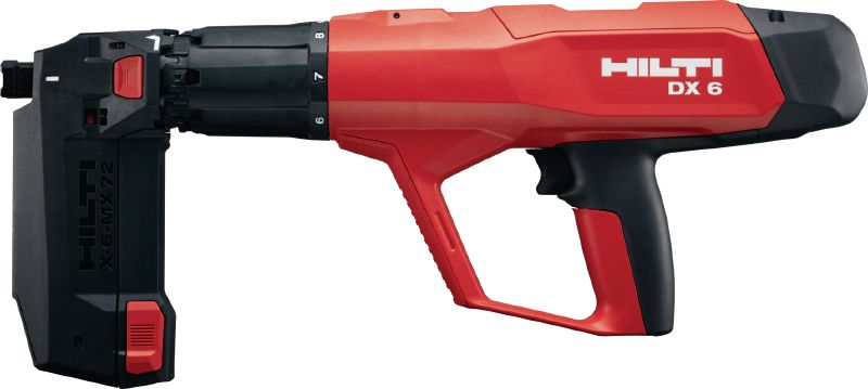 Kit de clavadora de fijación directa con pólvora DX 6 Kit de clavadora de fijación directa con pólvora totalmente automática para pared y encofrado