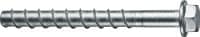 Anclaje de atornillado directo HUS4-H 8/10/12/14/16 Anclaje de atornillado directo de máximo rendimiento para fijaciones rápidas y económicas en hormigón (acero al carbono, cabeza hexagonal)