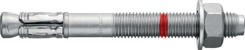 Anclaje de expansión de acero inoxidable HST4-R Nuestro anclaje de expansión en cuña de mayor rendimiento para soportar altas cargas estáticas y sísmicas en hormigón fisurado interior y exterior (acero inoxidable)