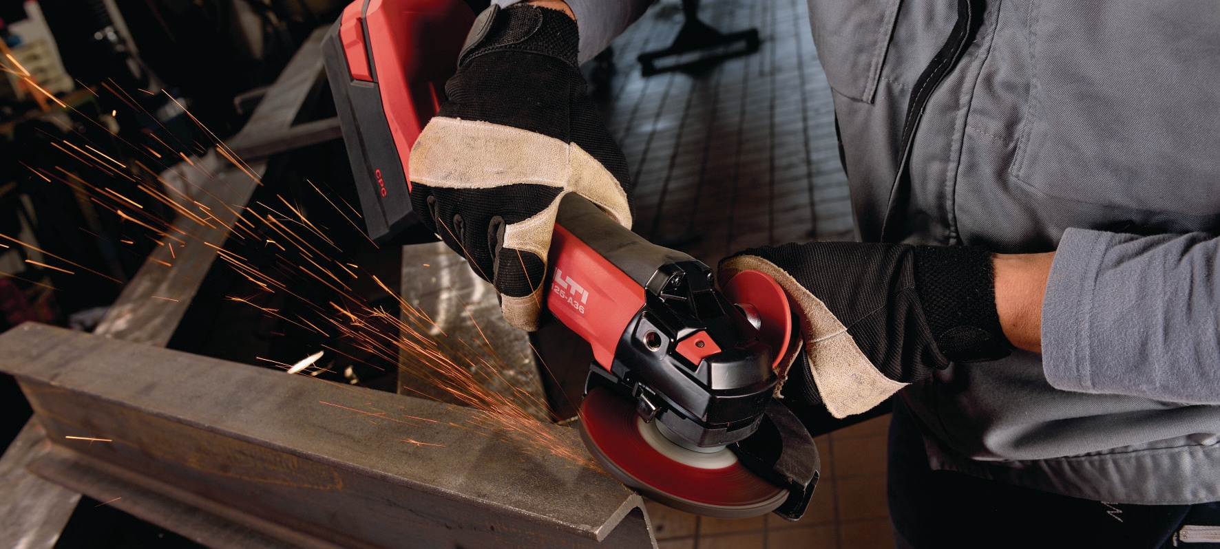 Amoladora angular a batería AG 125-A36 - Amoladoras a batería - Hilti  Española