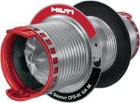 Manguito cortafuego de montaje rápido ampliado CFS-SL GA Dispositivo de vía para un cableado de gran tráfico con un control óptimo del flujo de aire