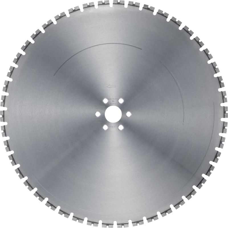 Hoja de sierra mural Equidist SPX LCS (eje de 1) Hoja de sierra mural (5-10 kW) de alto rendimiento que ofrece alta velocidad y mayor duración en hormigón reforzado (eje de 1)