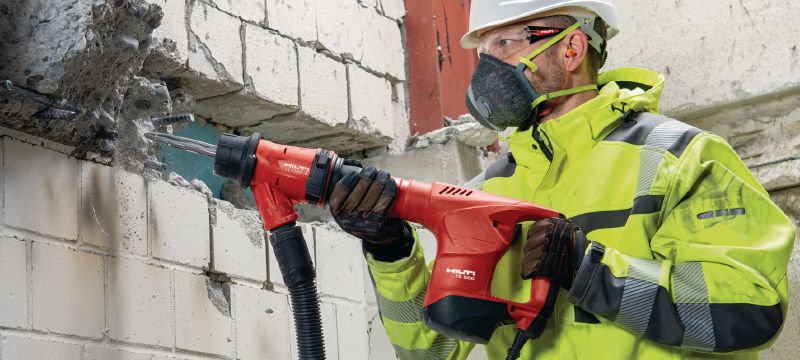 Martillo rompedor TE 500 SDS-Max Martillo rompedor robusto SDS Max (TE-Y) para tareas ligeras de cincelado en hormigón y mampostería Aplicaciones 1