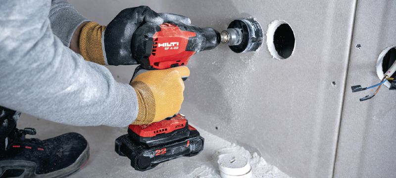 Atornilladoras taladro a batería - Hilti Española