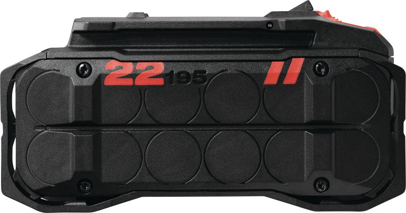 Batería Nuron B 22-195 Pack de baterías de iones de litio de 22 V de alta capacidad diseñado para mejorar el rendimiento y el tiempo de funcionamiento de las herramientas eléctricas Nuron de carga media a pesada