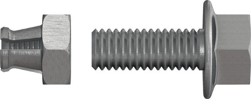 Anclajes de socavado/autoexcavado MFT Anclaje de socavado/autoexcavado para la fijación oculta de paneles