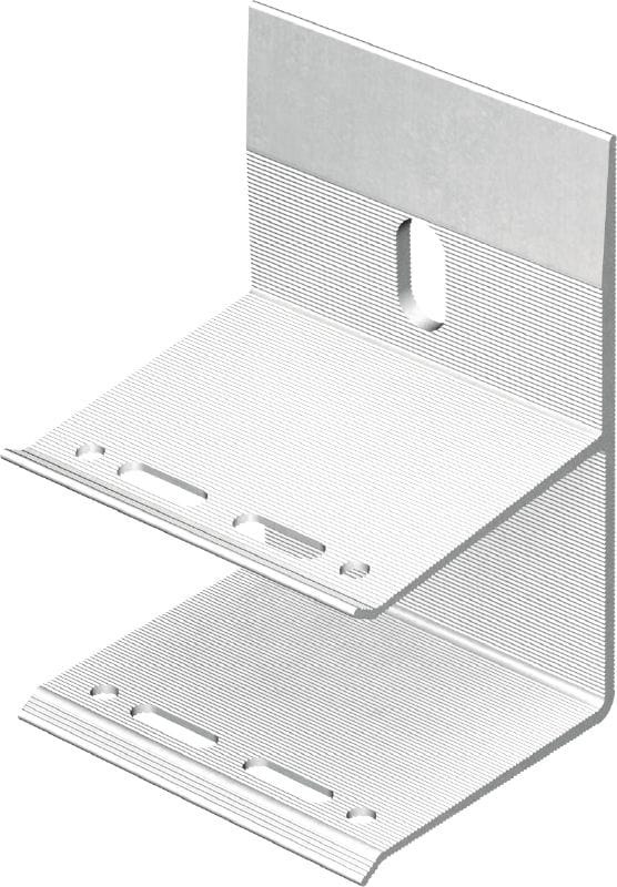 Soporte MFT-MW Soporte de aluminio para la fijación horizontal de listones de madera