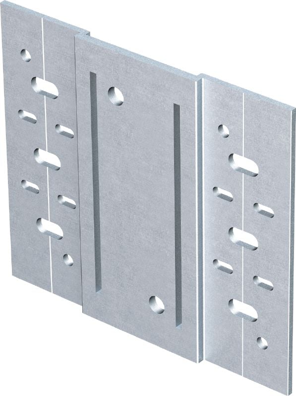 Placa adaptadora MFT-S2S Placa adaptadora para los soportes MFT-S2S UI L y MFT-S2S U L con y sin aislante