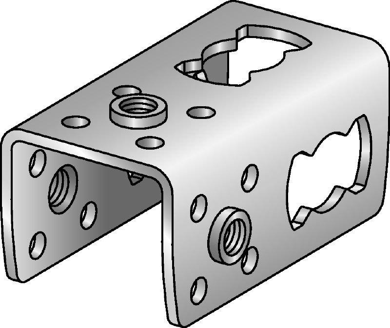 Conectores MQ3D-F Elementos galvanizados en caliente (HDG) para el montaje de estructuras 3D in situ