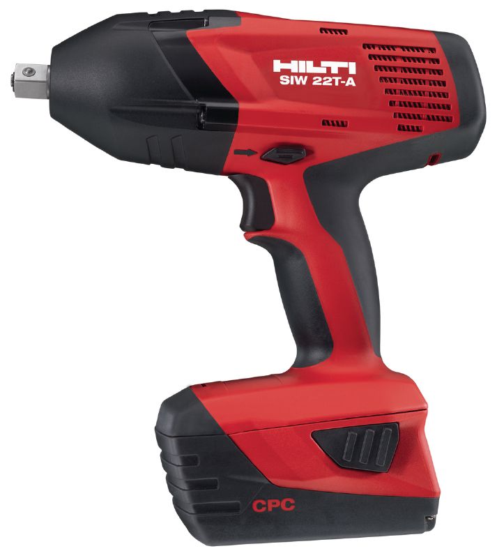 Llave de impacto a batería SIW 22T-A 1/2 Llave de impacto de 22 V de alto par y alto rendimiento con eje cuadrado de 1/2 con pasador de retención para tareas de anclaje y atornillado