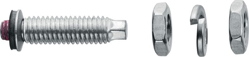 Conector eléctrico S-BT-ER Perno de tornillo roscado (acero inoxidable, rosca de sistema métrico) para conexiones eléctricas en acero en entornos altamente corrosivos