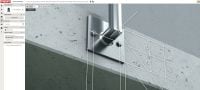PROFIS Engineering Suite, software de diseño estructural Software de diseño de anclajes de ingeniería estructural con códigos y homologaciones, cálculos de método de elementos finitos basados en componentes y una amplia variedad de métodos de fijación Aplicaciones 3