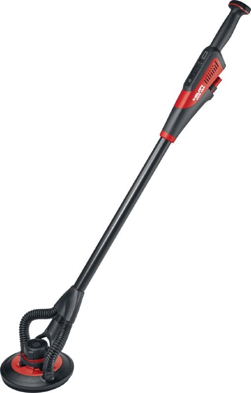 Lijadora de cuello largo DWS 225 Lijadora de tabique seco orbital aleatoria con motor sin escobillas de velocidad variable y sistema de extracción del polvo (se suministra con bolsa y prolongador)
