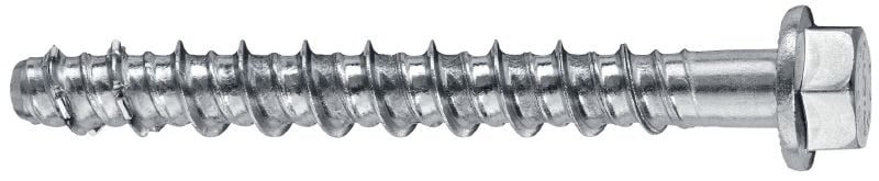 HUS4-HR Screw anchor Anclaje de atornillado directo de máximo rendimiento para fijaciones rápidas y económicas en hormigón (acero inoxidable, cabeza hexagonal)