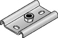 MFP-GPH Placa base galvanizada con dos puntos de fijación para el anclaje de pernos de cáncamo de elevación de Hilti