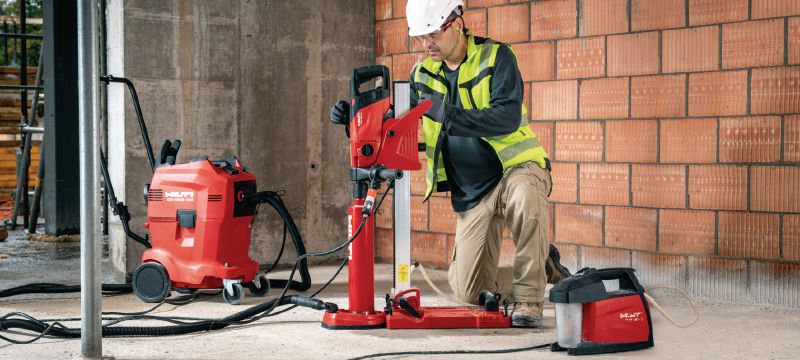 Taladro de diamante DD 150-U Versátil máquina de taladro con diamante para tareas manuales o con columna de taladro de orificios de 8-162 mm (5/16 - 6-3/8) de diámetro Aplicaciones 1