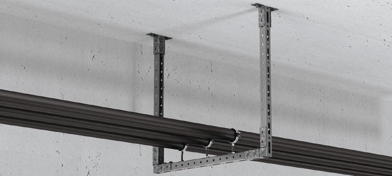 Tuerca de carril Fast-Lock MT- FL OC con perno Tuerca de carril Fast-Lock con perno para la fijación de placas base y conectores a carriles de perfil MT, para uso en exteriores con poca contaminación Aplicaciones 1