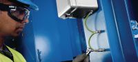 Perno ajustable S-BT-ER Vástago de tornillo roscado (acero inoxidable, rosca de sistema métrico) para conexiones eléctricas en acero en entornos altamente corrosivos Aplicaciones 5