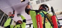 Exoesqueleto sobre cabeza EXO-O1 Exoesqueleto pasivo para ayudar a reducir la tensión en los hombros y los brazos durante las tareas de instalación sobre cabeza Aplicaciones 6