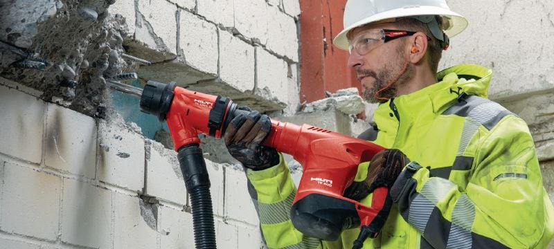 Martillo rompedor TE 500 SDS-Max Martillo rompedor robusto SDS Max (TE-Y) para tareas ligeras de cincelado en hormigón y mampostería Aplicaciones 1
