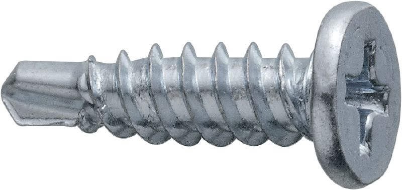 Tornillos para fachadas autotaladrantes S-AD01LHS M Tornillo autotaladrante en tiras (acero inoxidable A2) sin arandela para fijaciones de fachadas de aluminio (hasta 3 mm)